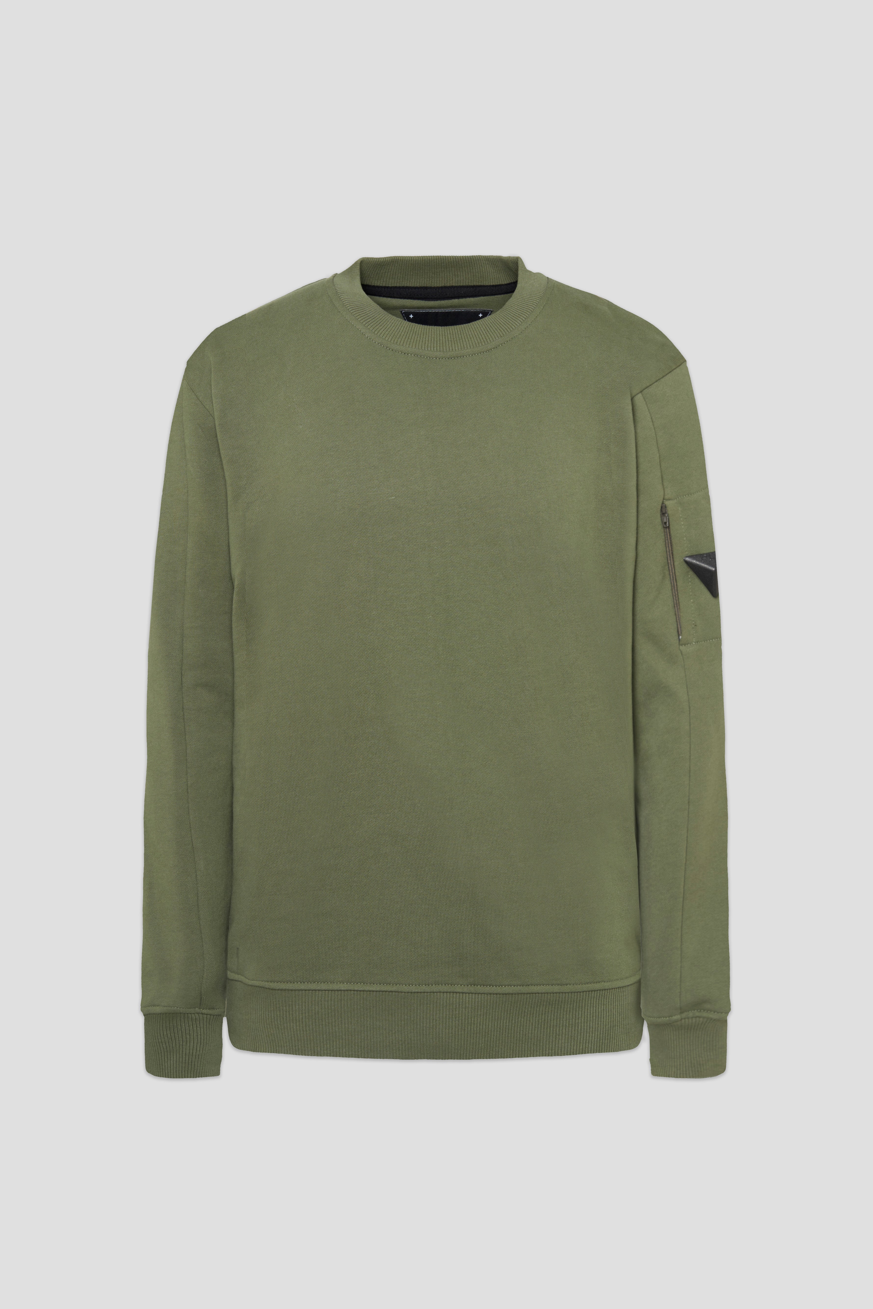 VOLUME CREWNECK KHAKI Plasmic Project